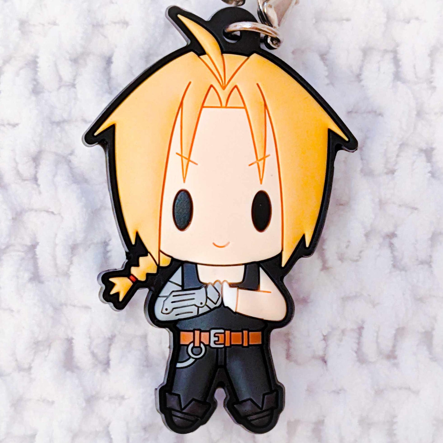 Edward Elric - Fullmetal Alchemist Brotherhood Anime D4 Keychain Rubber Strap