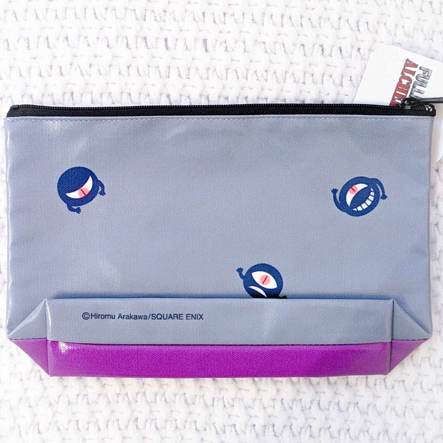 Envy Lust & Gluttony Humunculous - Fullmetal Alchemist x Sanrio Anime Flat Zipper Pouch