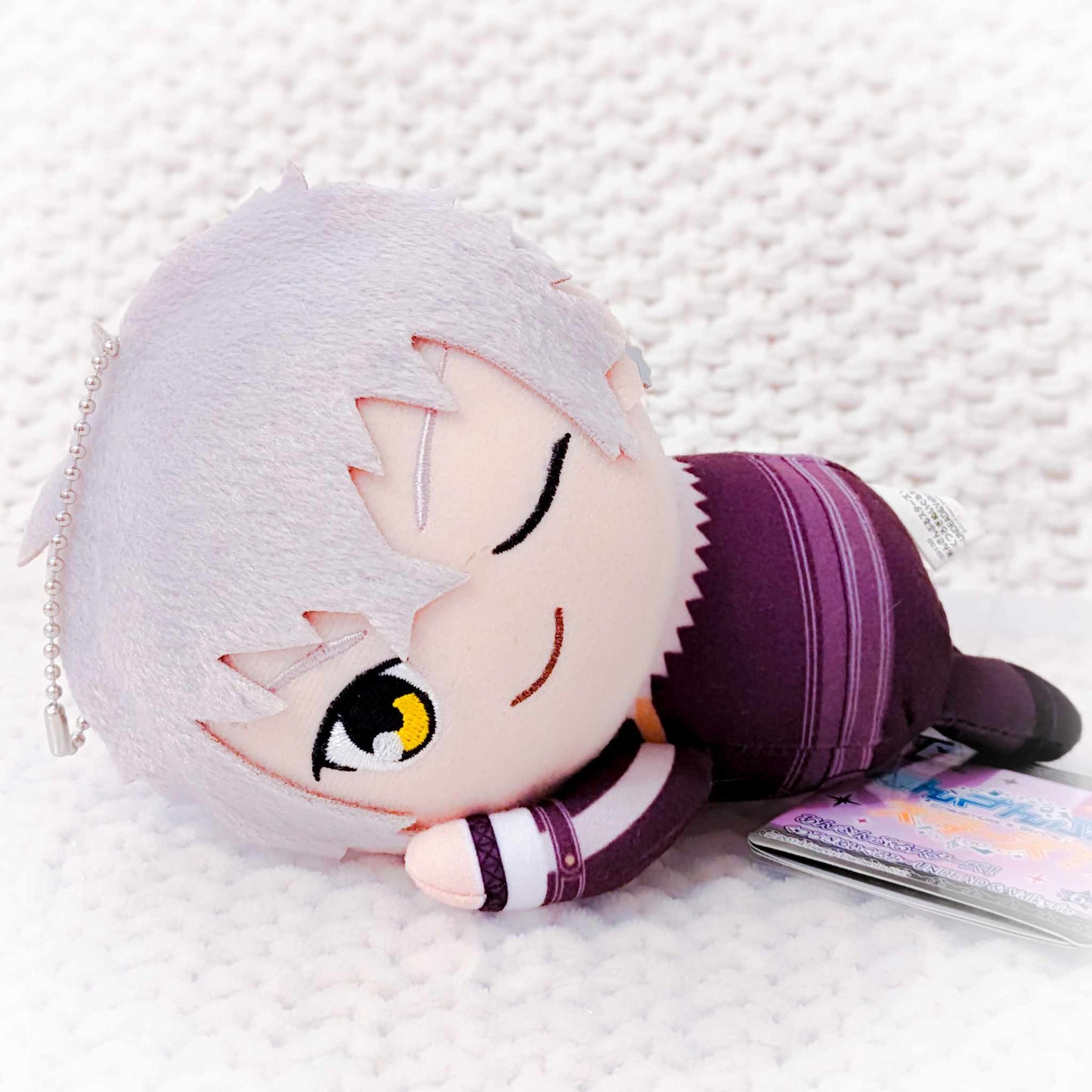Koga Oogami - Ensemble Stars! UNDEAD Anime Relaxing Plush Keychain