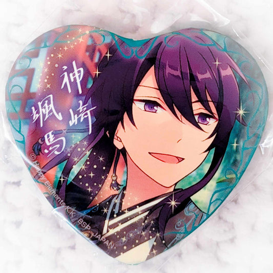 Souma Kanzaki - Ensemble Stars! AKATSUKI Anime Heart Shaped Pin Badge Button