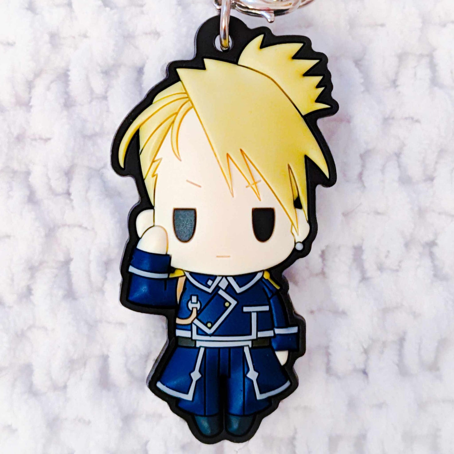 Riza Hawkeye - Fullmetal Alchemist Brotherhood Anime D4 Keychain Rubber Strap