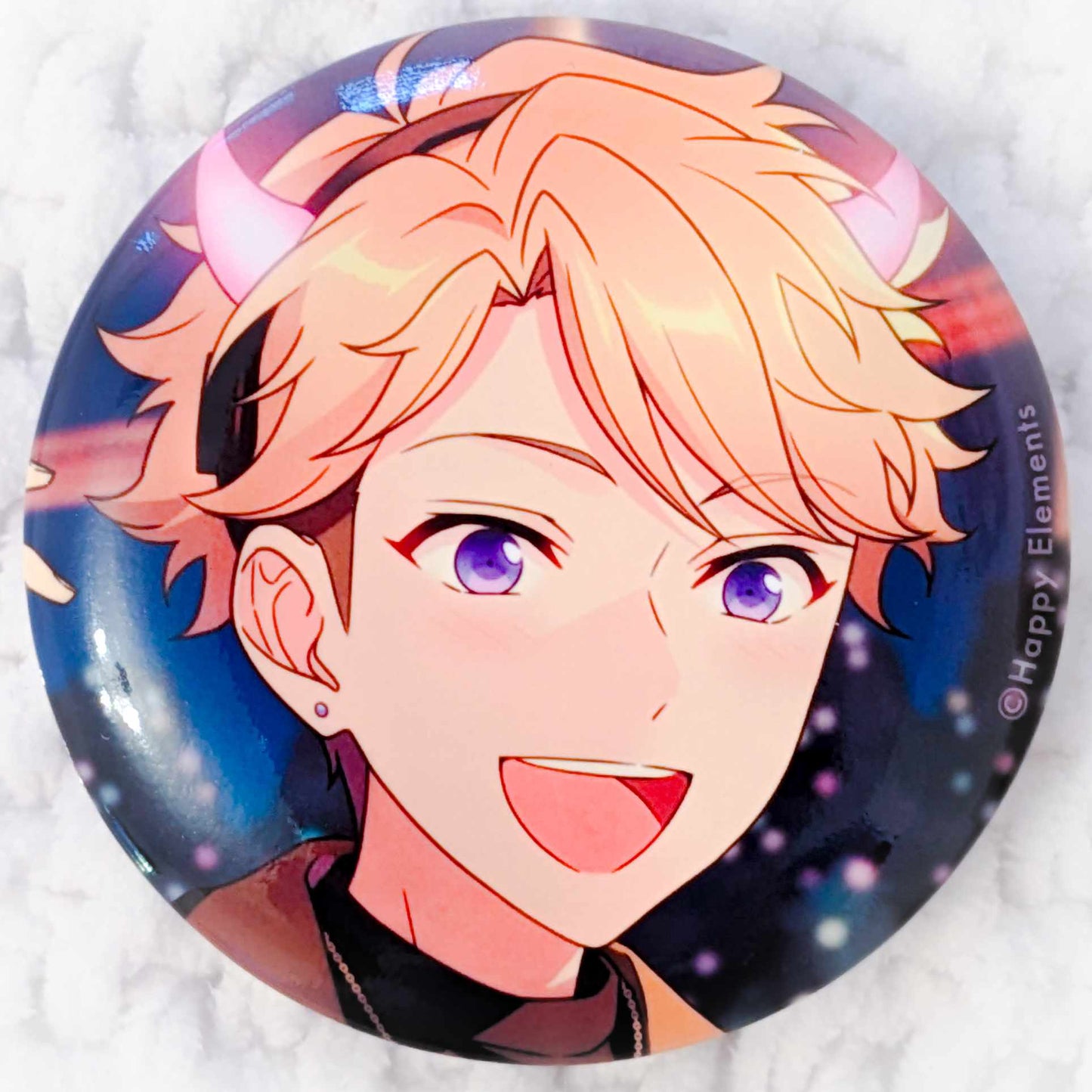 Arashi Narukami - Ensemble Stars! Knights Anime Pin Badge Button