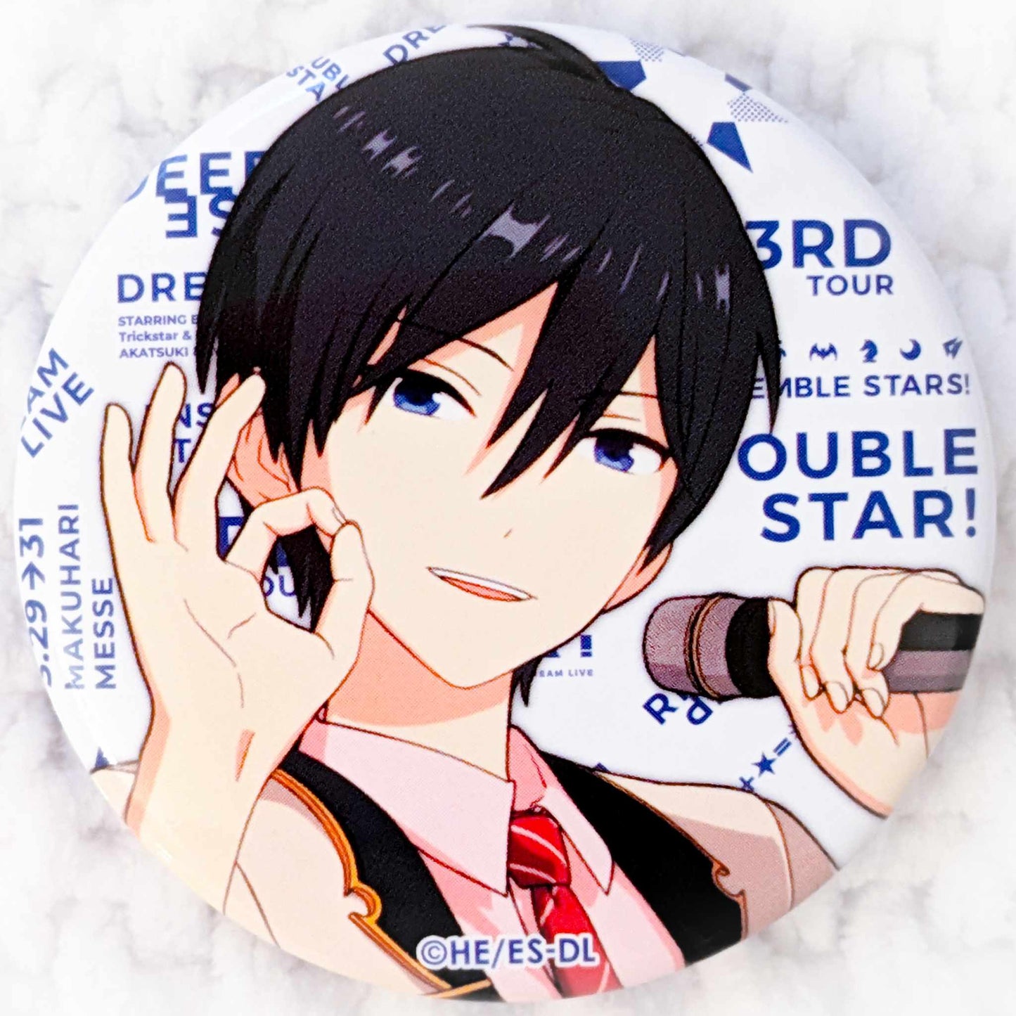 Hokuto Hidaka - Ensemble Stars! Trickstar Anime Pin Badge Button