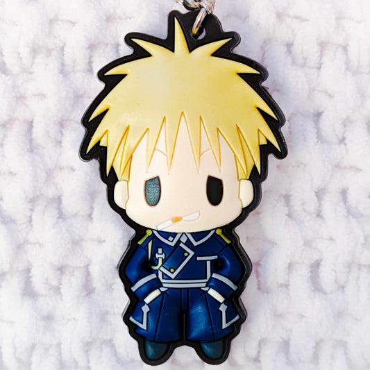Jean Havoc - Fullmetal Alchemist Brotherhood Anime D4 Keychain Rubber Strap