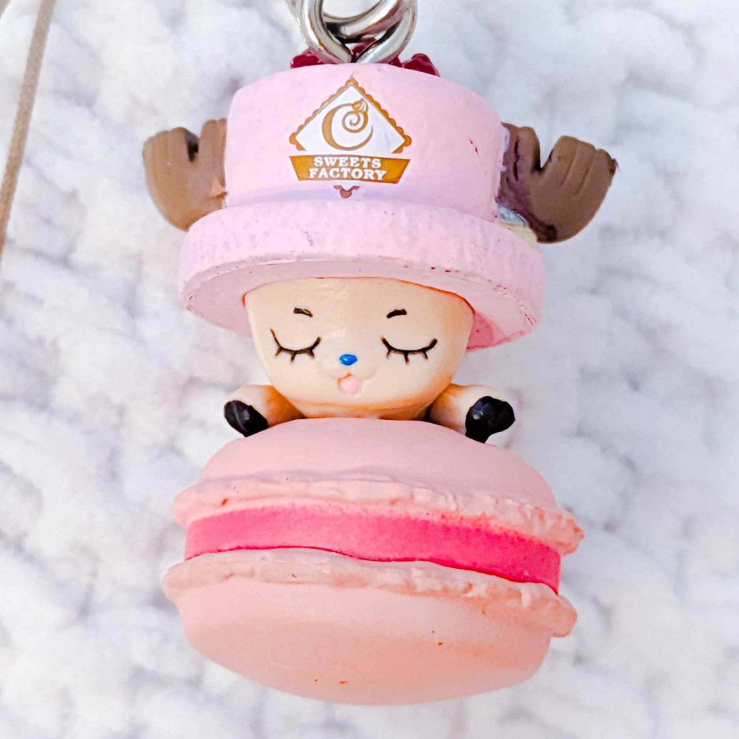 Chopper - One Piece Anime Sweets Factory Mini Figure Keychain Strap (Macaroon)