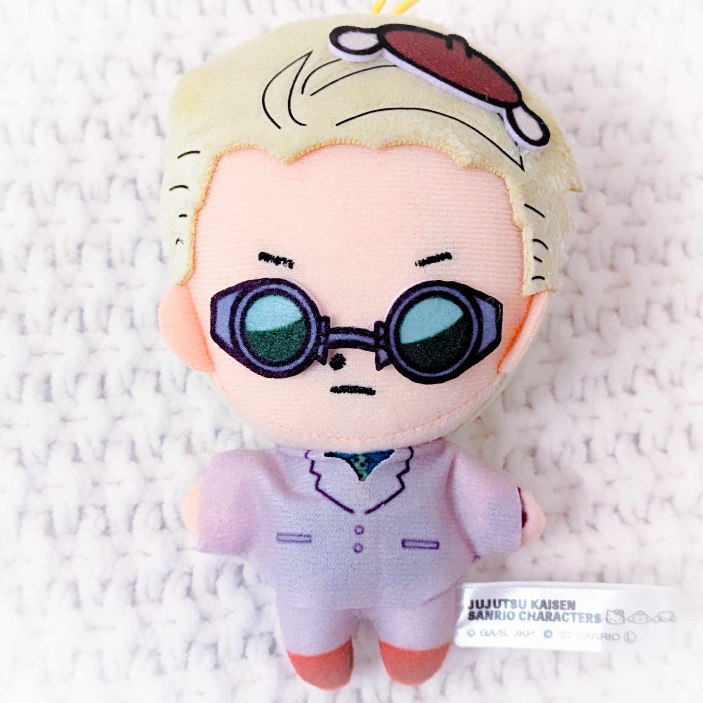 Kento Nanami x Pompompurin - Jujutsu Kaisen x Sanrio Anime Mini Plush Strap