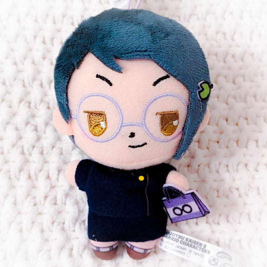Maki Zenin x Keroppi - Jujutsu Kaisen x Sanrio Anime Mini Plush Strap