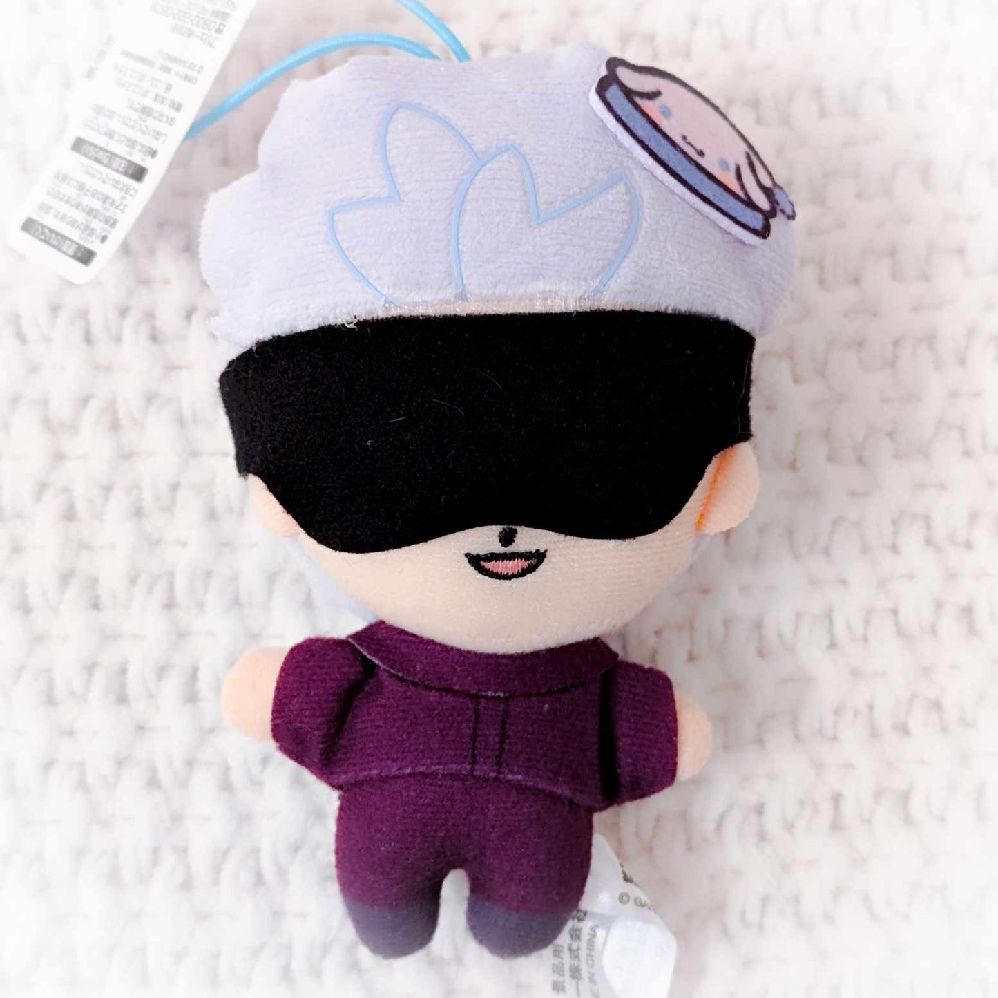 Satoru Gojo x Cinnamoroll - Jujutsu Kaisen x Sanrio Anime Mini Plush Strap