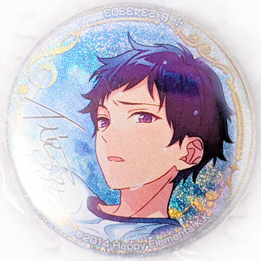 Yuzuru Fushimi - Ensemble Stars! fine Anime Glitter Pin Badge Button