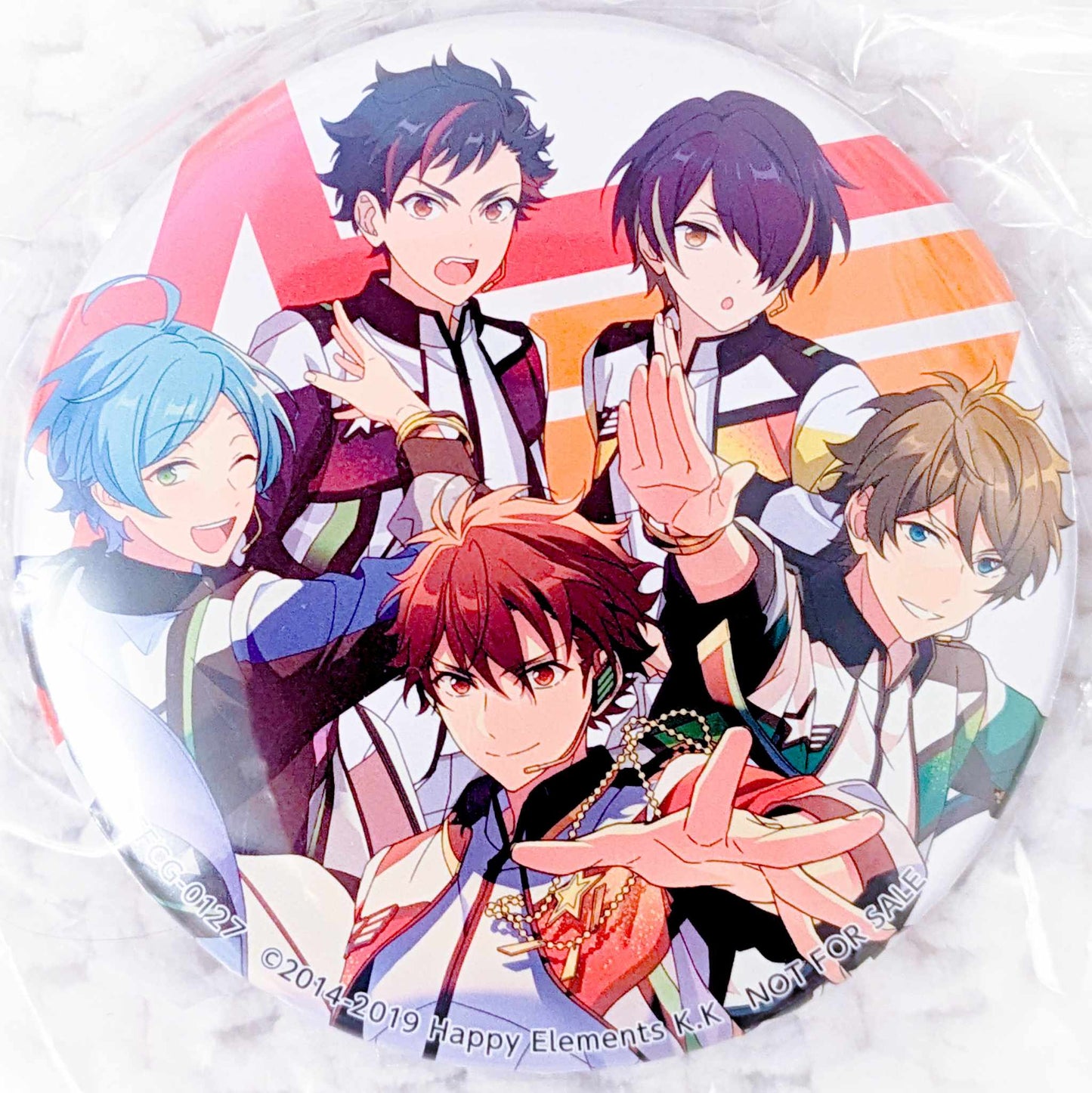 Unit: RYUSEITAI - Ensemble Stars! Anime Big Pin Badge Button