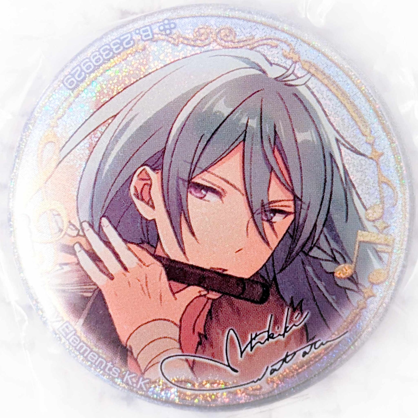 Wataru Hibiki - Ensemble Stars! fine Anime Glitter Pin Badge Button