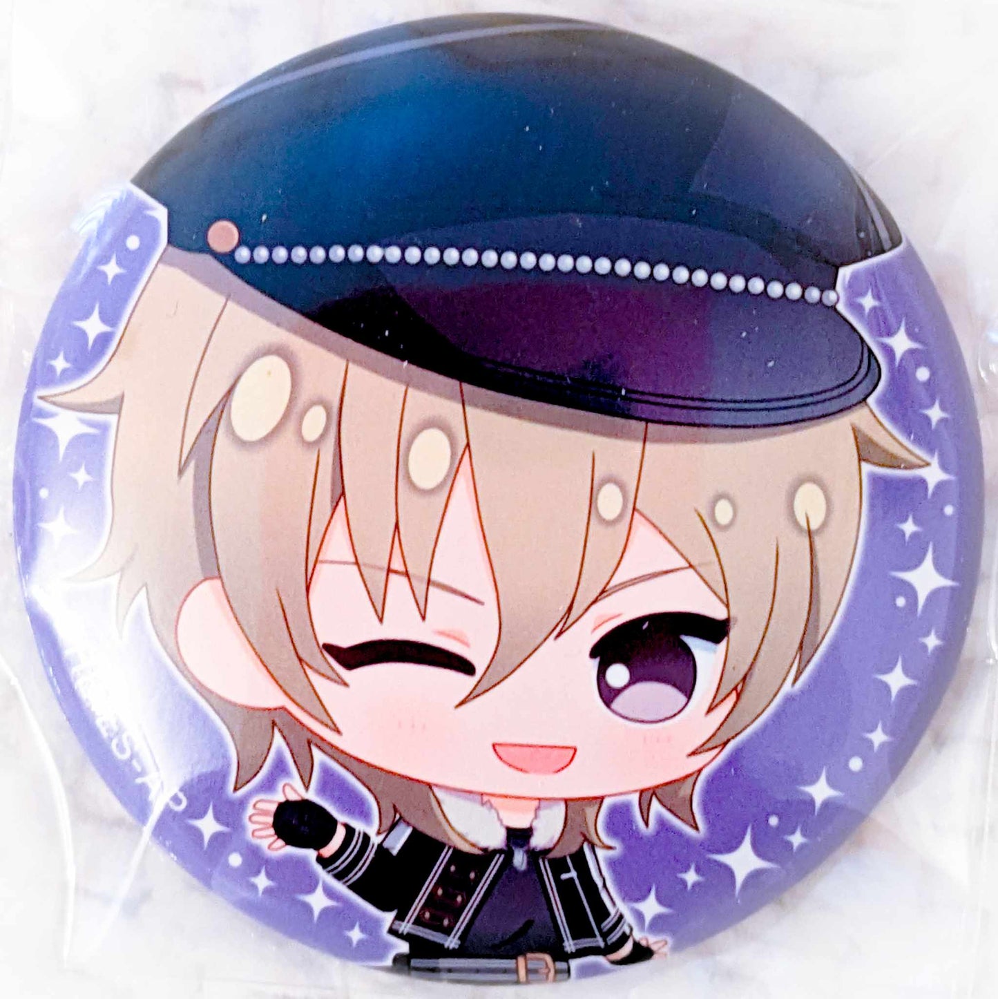 Kaoru Hakaze - Ensemble Stars! UNDEAD Anime Chibi Pin Badge Button