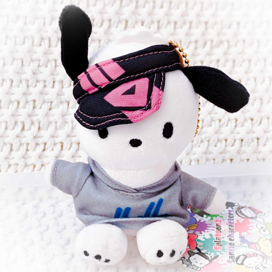 Pochacco - Splatoon 2 x Sanrio Characters Collaboration Plush Keychain