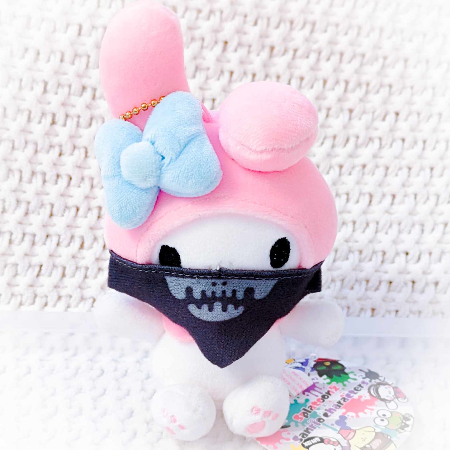 My Melody - Splatoon 2 x Sanrio Characters Collaboration Plush Keychain