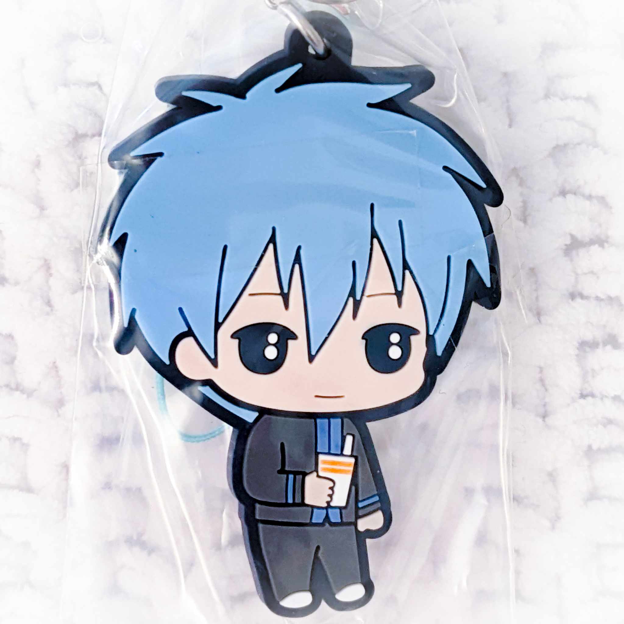 KUROKOです。 Tetsuya Kuroko - Kuroko's Basketball Anime Chibi Rubber Strap