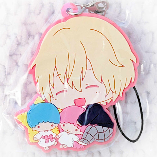Ryo Nishimiya x Twin Little Stars - Sanrio Boys Danshi Anime Chibi Keychain Rubber Strap