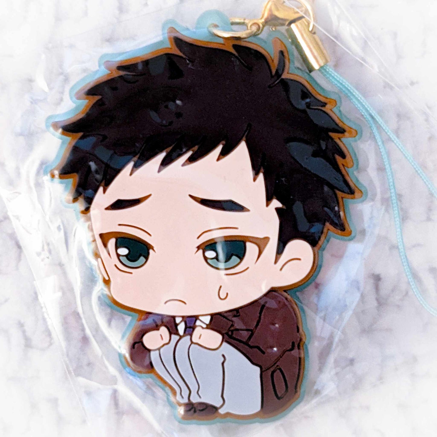 Seiichiro Minamoto - Sanrio Boys Danshi Anime Chibi Keychain Rubber Strap