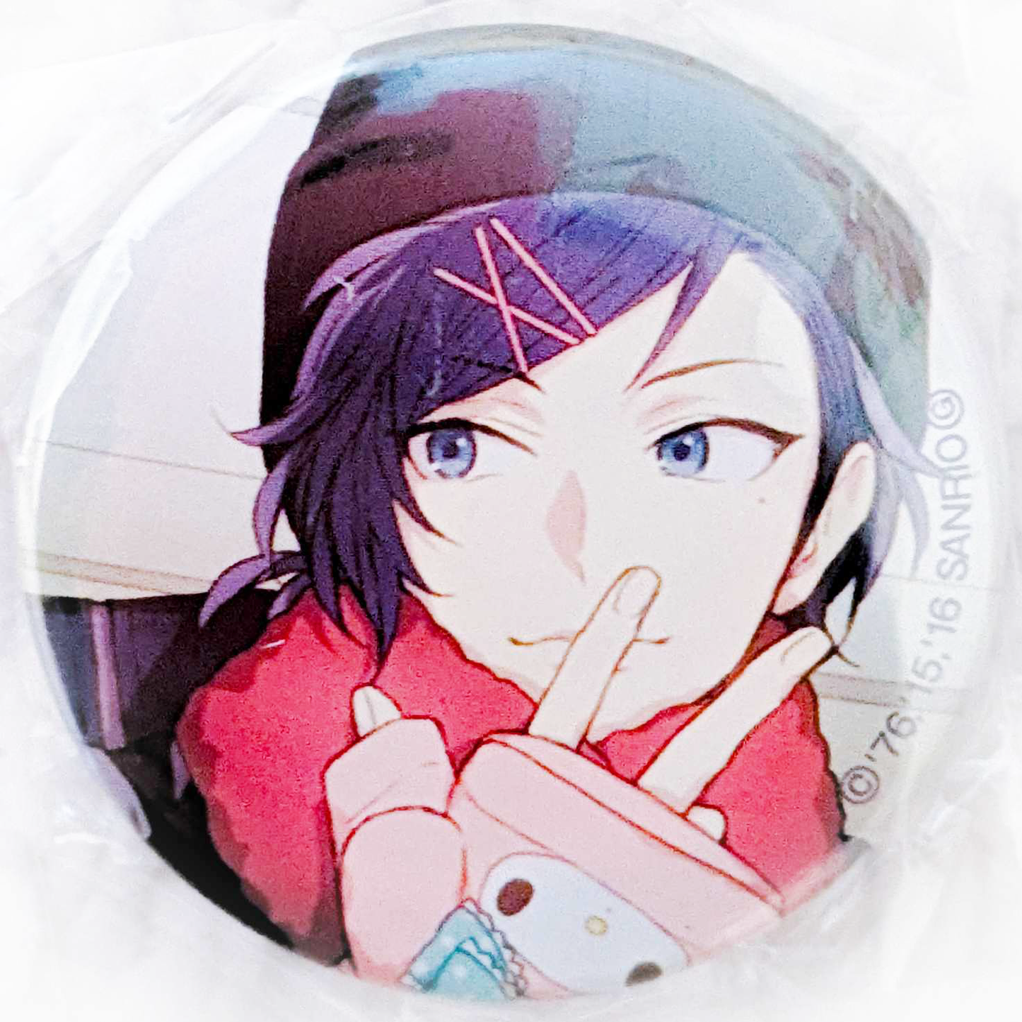 Mizuno Yuu - Sanrio Boys Danshi Anime Mini Pin Badge Button