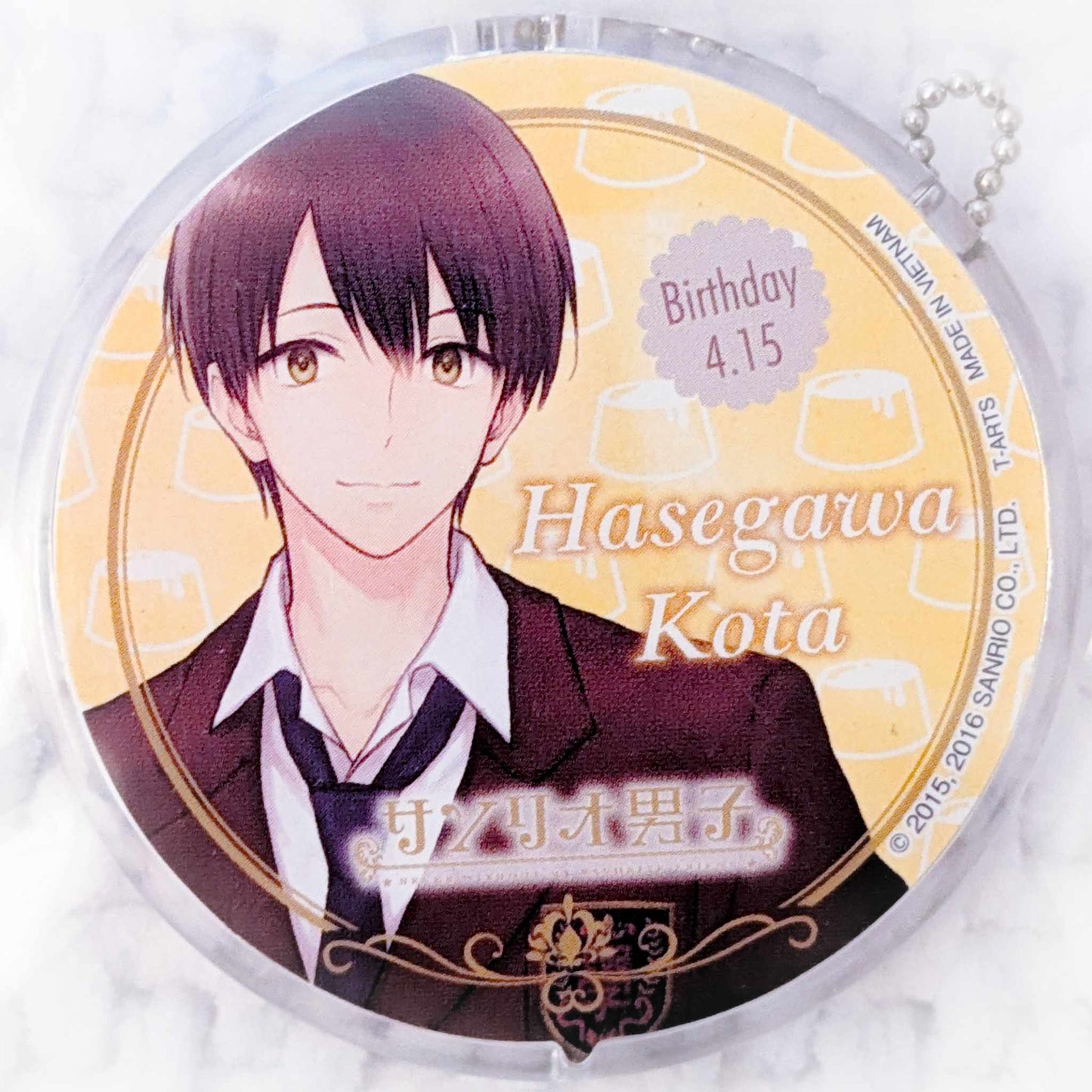 Kouta Hasegawa - Sanrio Boys Danshi Anime Birthday Acrylic Keychain
