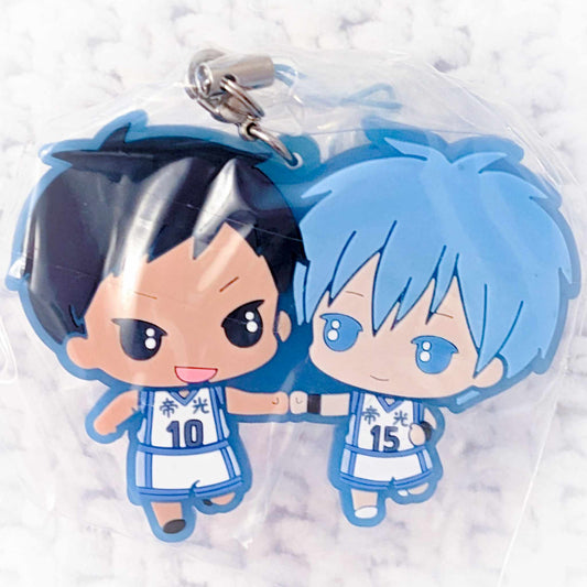 Tetsuya Kuroko & Daiki Aomine - Kuroko's Basketball Anime Chibi Rubber Strap