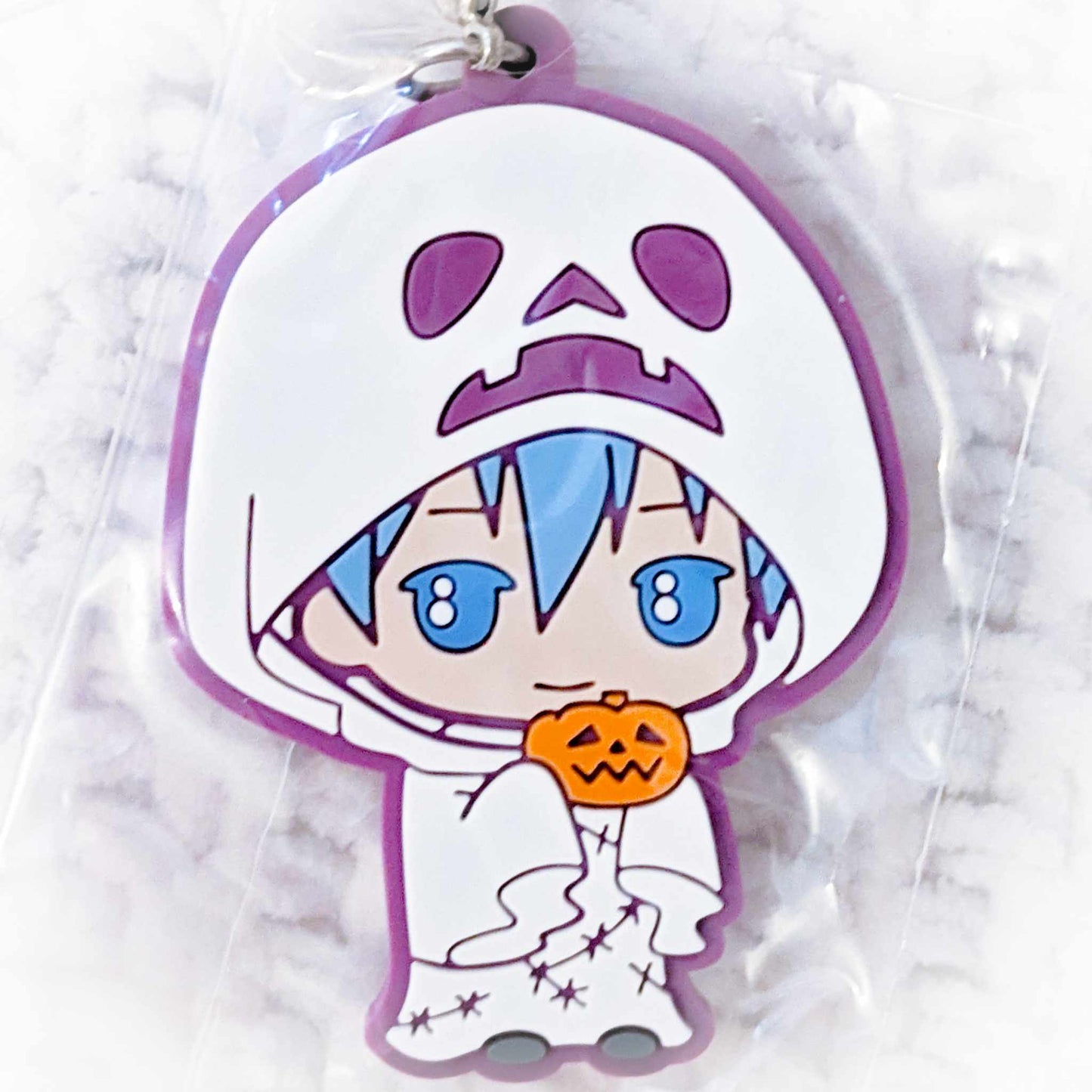 Tetsuya Kuroko - Kuroko's Basketball Anime Halloween Ghost Chibi Rubber Strap