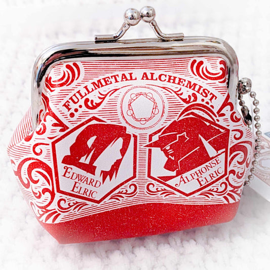 Edward & Alphonse Elric - Fullmetal Alchemist x Sanrio Anime Mini Coin Purse Keychain