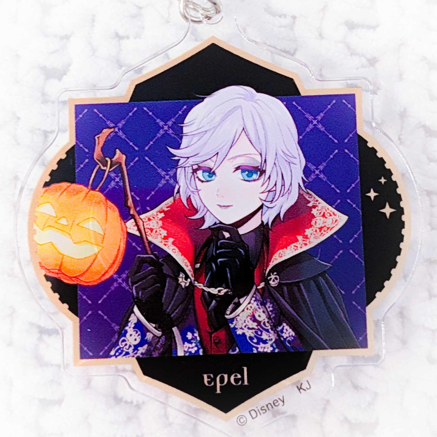 Epel Felmier - Disney Twisted Wonderland Anime Halloween Scary Dress Acrylic Keychain