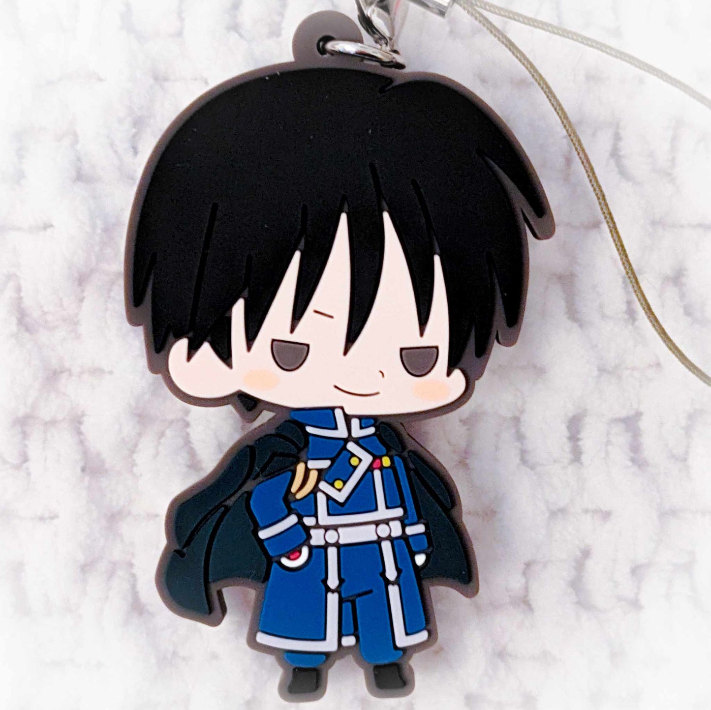 Roy Mustang - Fullmetal Alchemist Brotherhood Anime Keychain Rubber Strap
