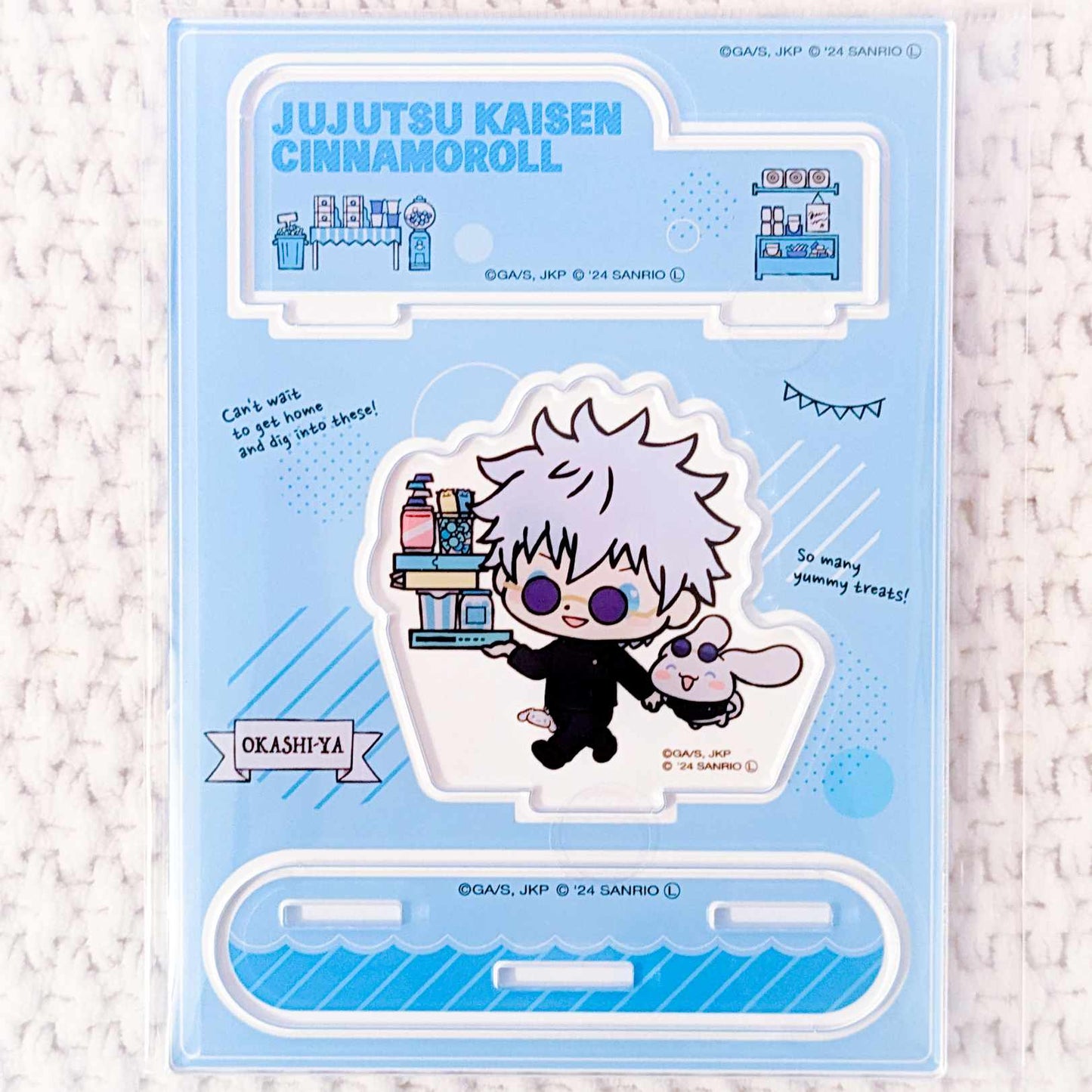 Satoru Gojo & Cinnamoroll - Jujutsu Kaisen x Sanrio Collab Acrylic Stand