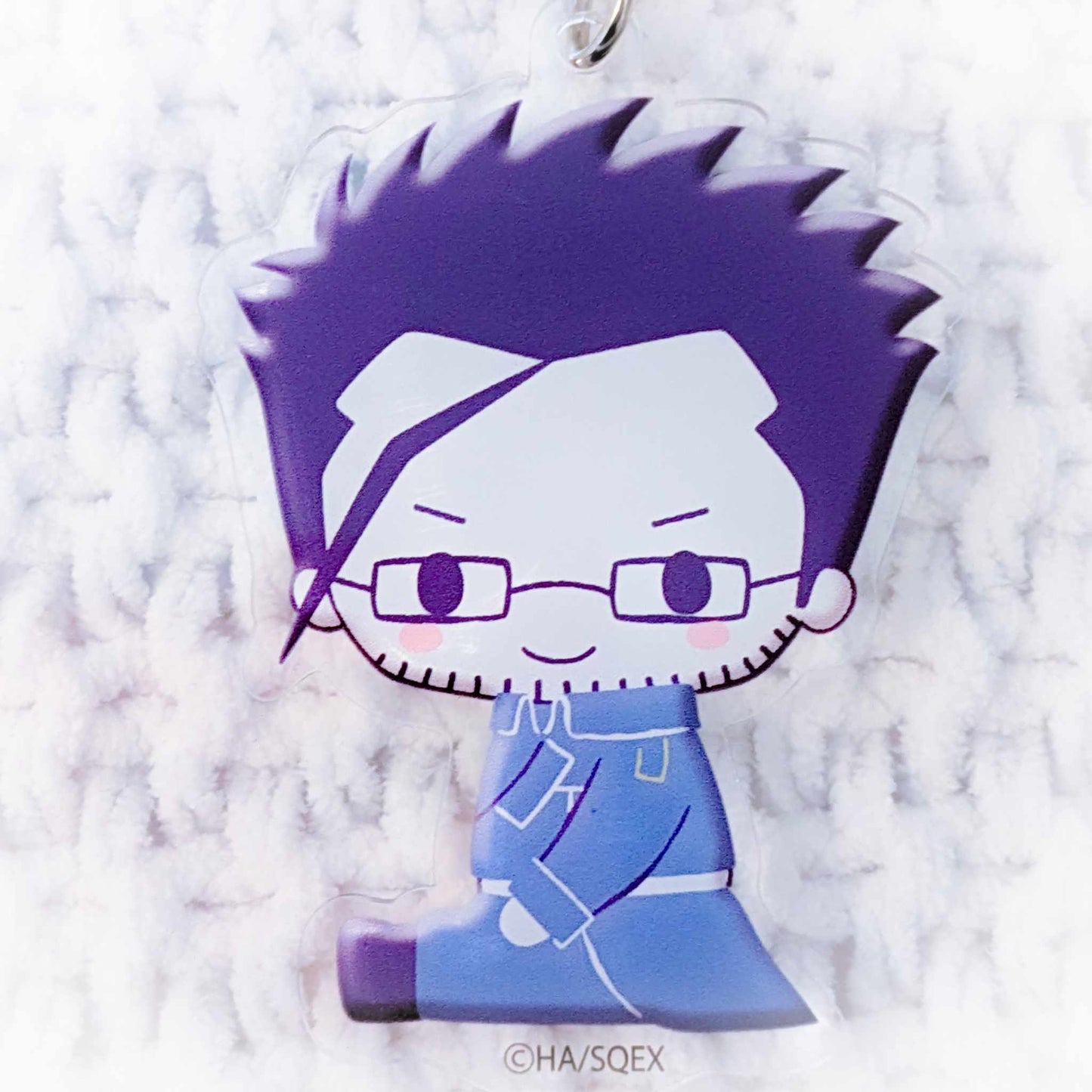 Maes Hughes - Fullmetal Alchemist x Sanrio Acrylic Keychain