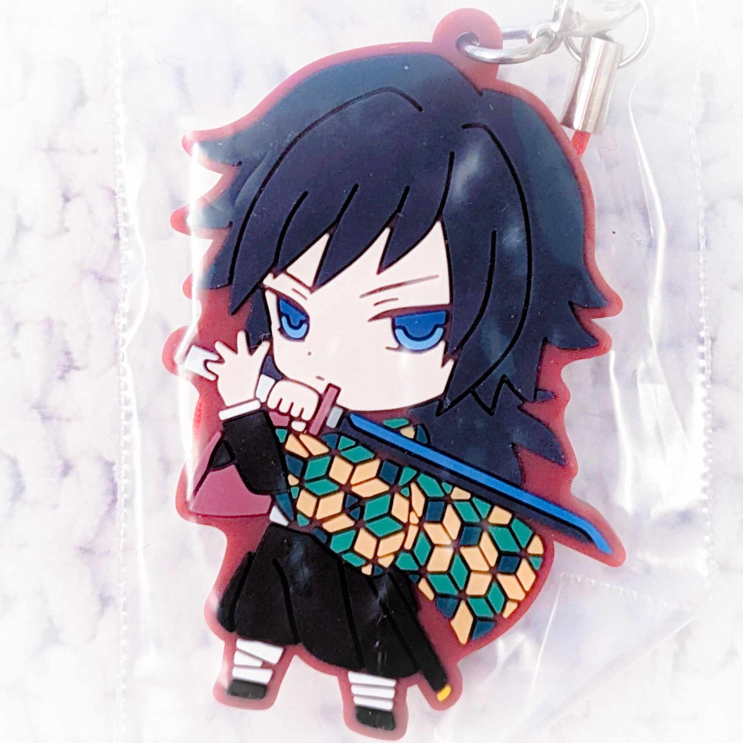 Giyuu Tomioka - Kimetsu no Yaiba Demon Slayer Anime Rubber Strap