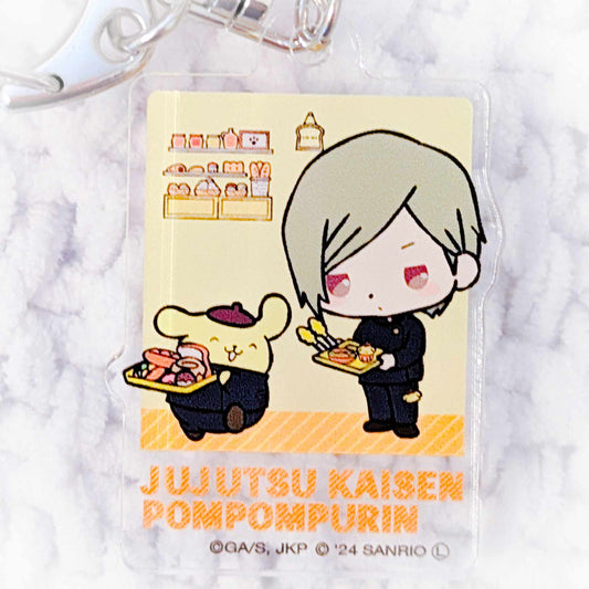 Kento Nanami x Pompompurin - Jujutsu Kaisen x Sanrio Anime Acrylic Keychain