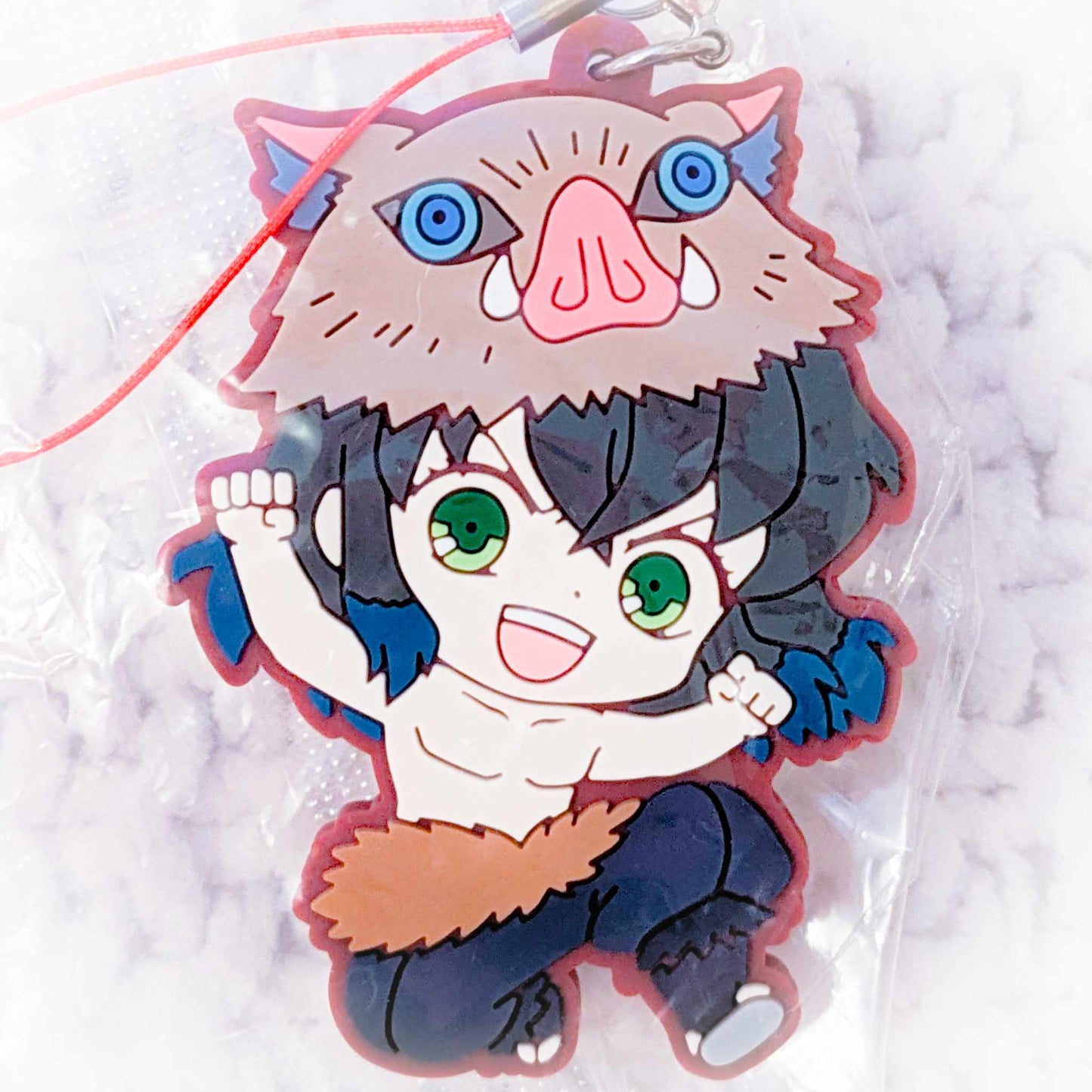 Inosuke Hashibira - Kimetsu no Yaiba Demon Slayer Anime Rubber Strap
