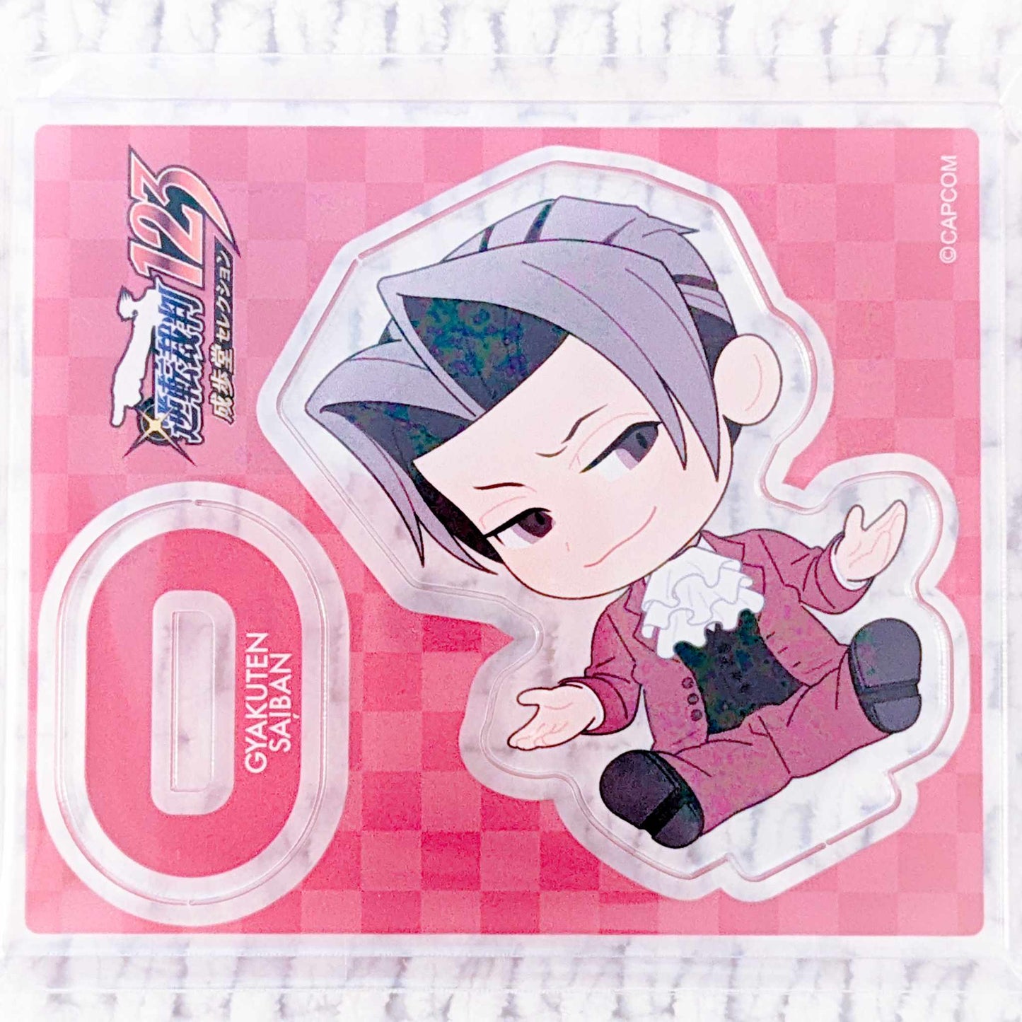Miles Edgeworth - Phoenix Wright: Ace Attorney Capcom Sitting Acrylic Stand