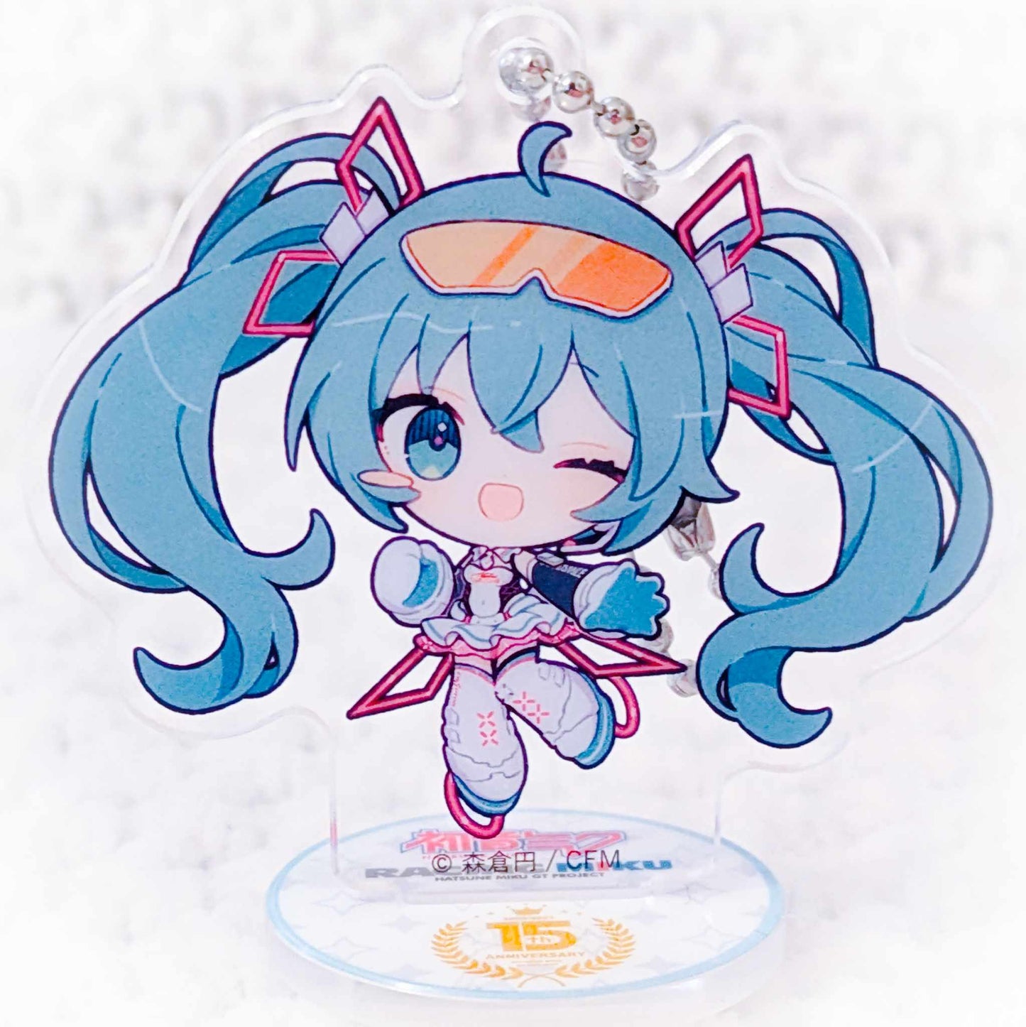 Hatsune Miku - Vocaloid Racing Miku GT Project (2021 ver.) Acrylic Keychain Stand