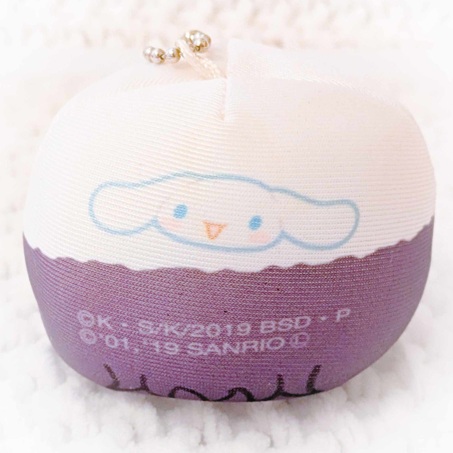 Fyodor Dostoevsky x Cinnamoroll - Bungo Stray Dogs x Sanrio Collab Omanju Plush Keychain