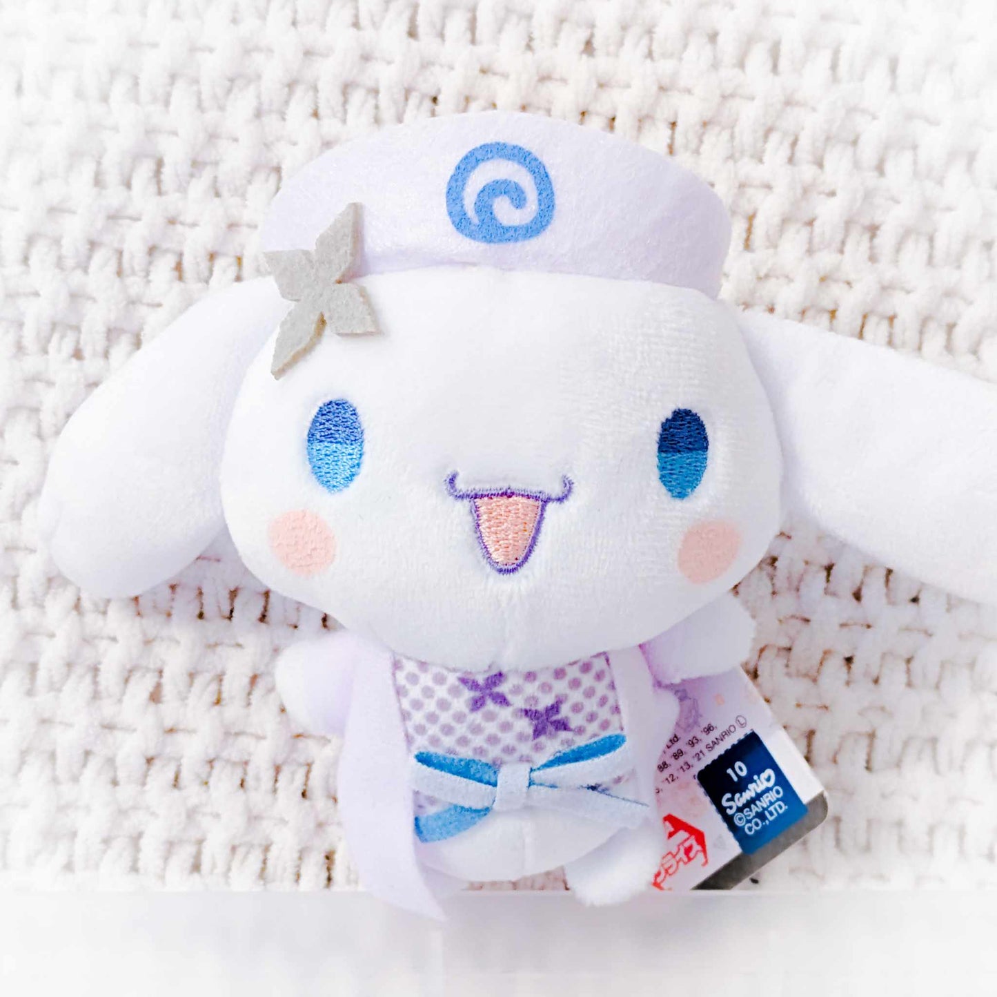 Jakurai Jinguji x Cinnamoroll - Hypnosis Mic x Sanrio Collab Anime Chibi Plush Strap