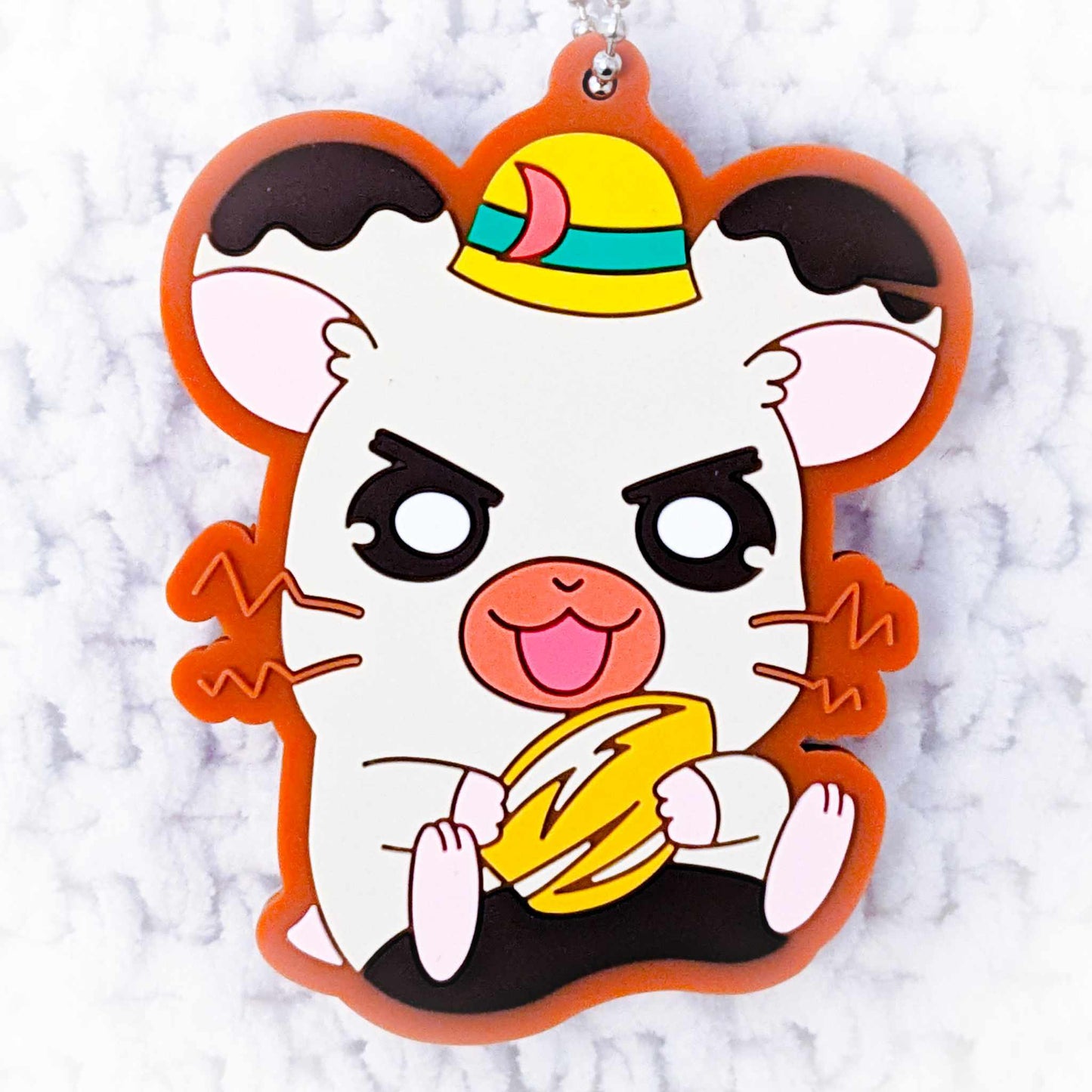 Boss - Taisho-kun - Hamtaro Anime Ichiban Kuji Rubber Keychain