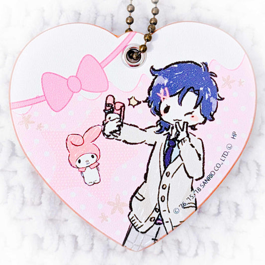Mizuno Yuu - Sanrio Boys Danshi Anime Graffart Leather Heart Keychain