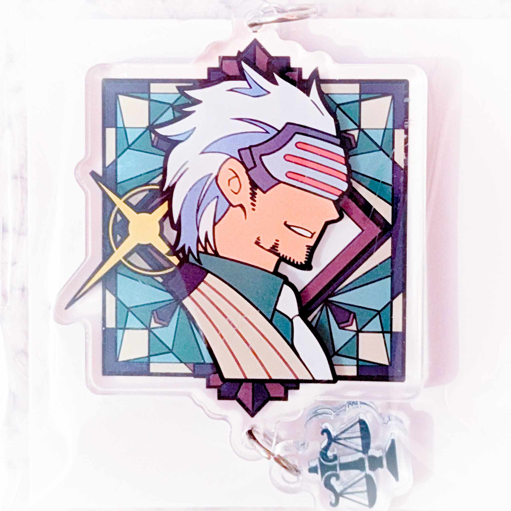 スロット　GOD EATER　神熱　アクリルキーホルダー Godot - Phoenix Wright Ace Attorney Capcom Acrylic Keychain