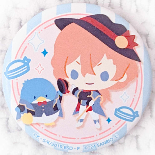 Chuya Nakahara x Tuxedo Sam - Bungo Stray Dogs x Sanrio Pin Badge Button