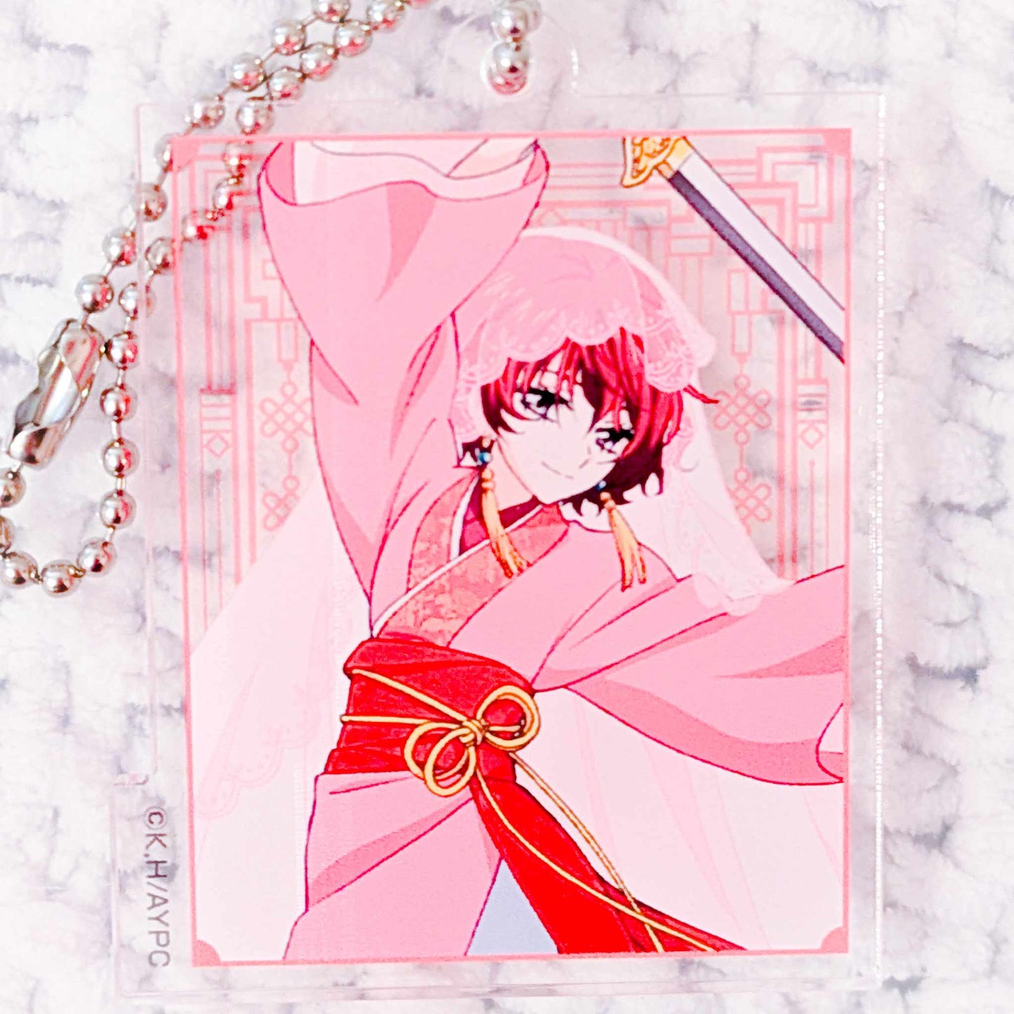 Princess Yona - Yona of the Dawn Anime Newly Drawn Acrylic Keychain