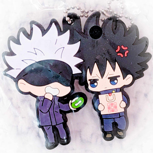 Satoru Gojo & Megumi Fushiguro - Jujutsu Kaisen Anime Buddycolle Rubber Keychain