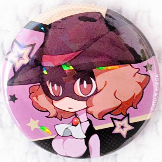 Haru Okumura - Noir - Persona 5 Tactica Anime Holographic Pin Badge Button