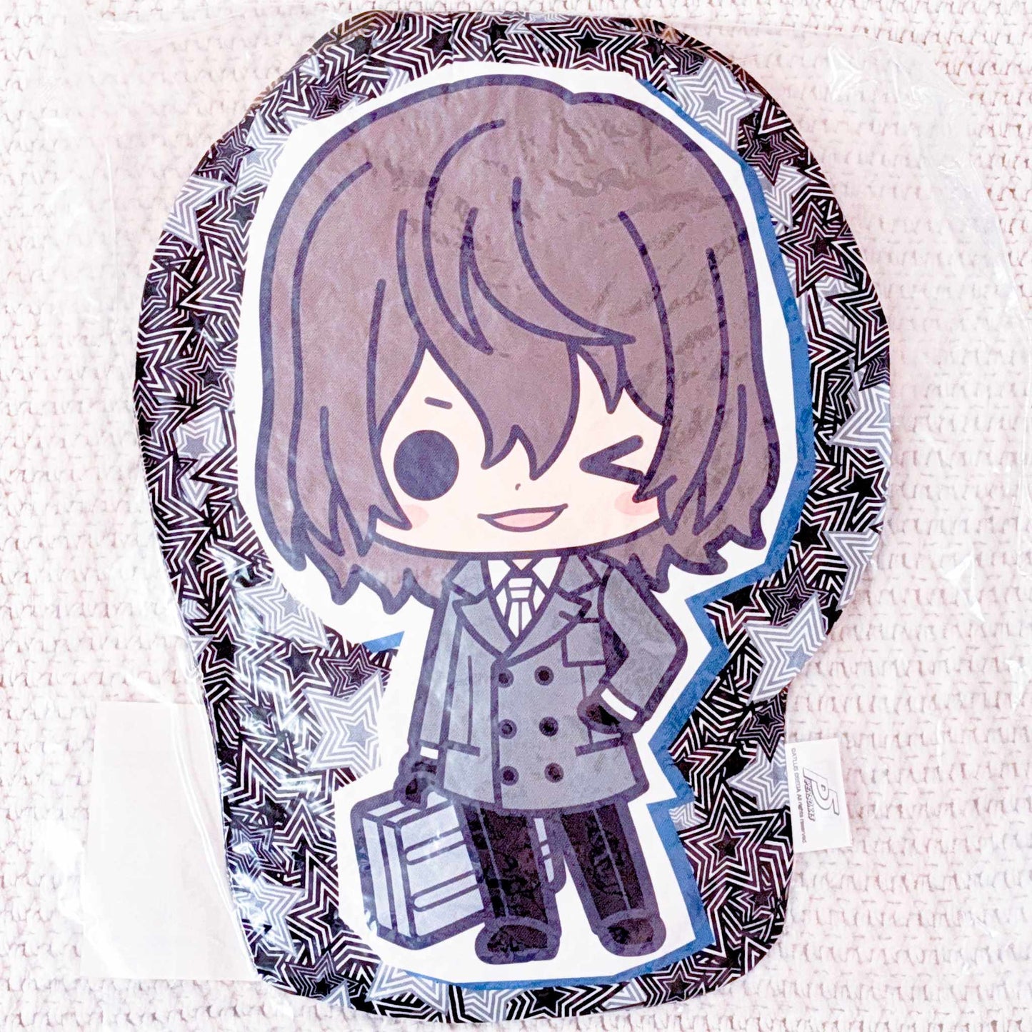 Goro Akechi - Crow - Persona 5 Anime My Dear Double Sided Pillow Cushion