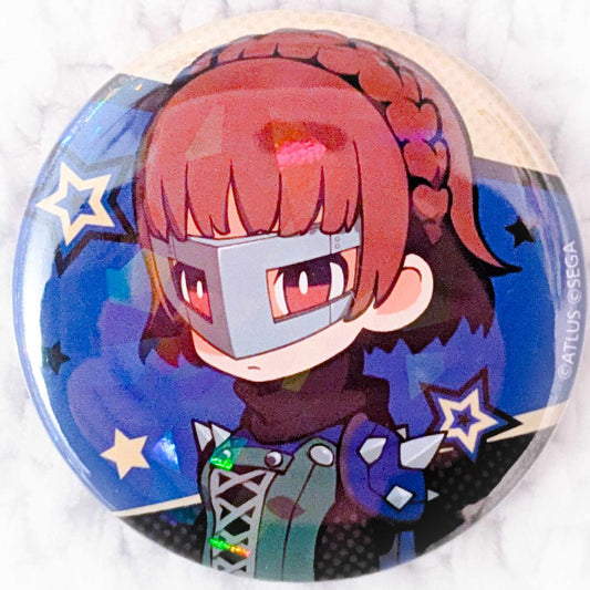 Makoto Nijima - Queen - Persona 5 Tactica Anime Holographic Pin Badge Button