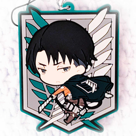 Levi Ackerman - Attack on Titan Anime Art Exhibition Rubber Strap
