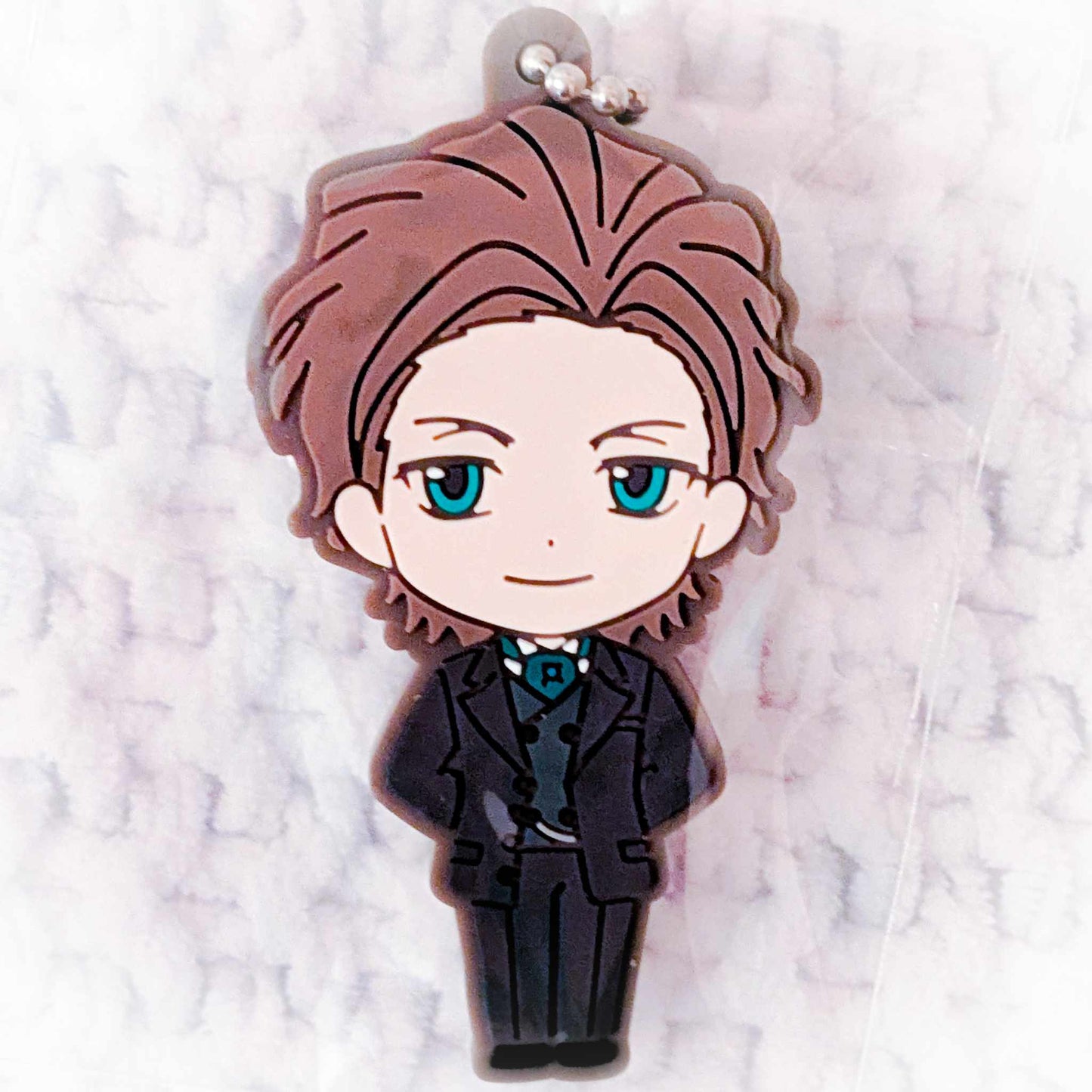 Albert James Moriarty - Moriarty the Patriot Anime Mascot Rubber Keychain