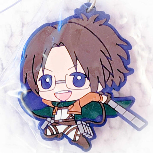 Hange Zoe - Attack on Titan Anime Keychain Rubber Strap