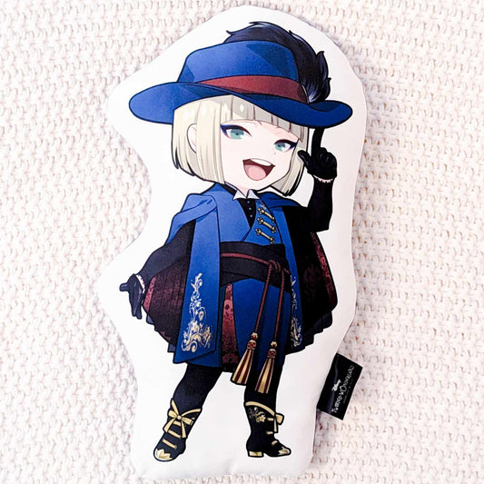 Rook Hunt - Disney Twisted Wonderland Anime Diecut Chibi Pillow Cushion